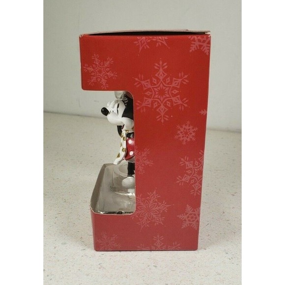 HALLMARK DISNEY MINNIE MOUSE WITH SANTA HAT & SCARF Christmas Ornament New 2017 - Picture 4 of 9